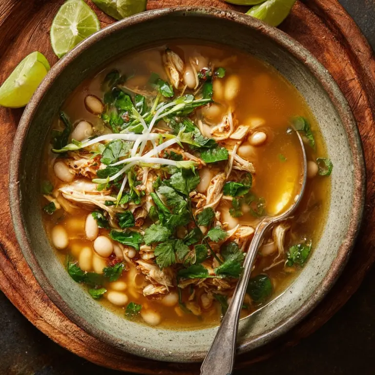 Red Chicken Pozole Soup Recipe