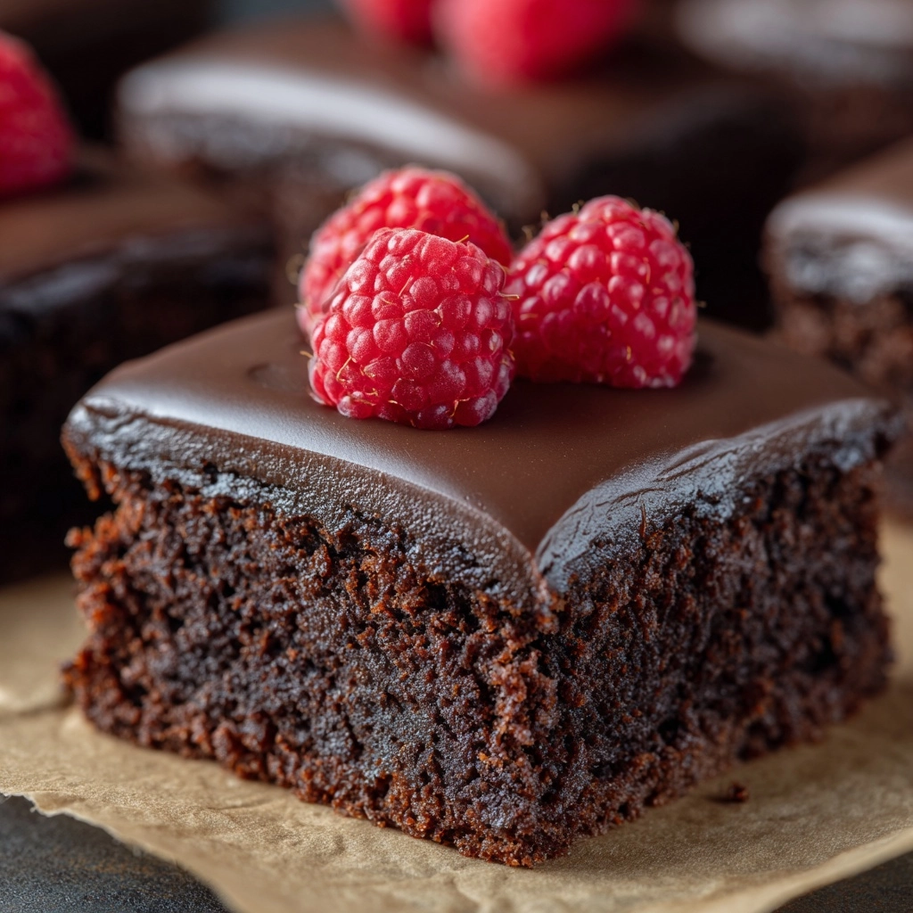 Chocolate Frosted Brownies Recipe