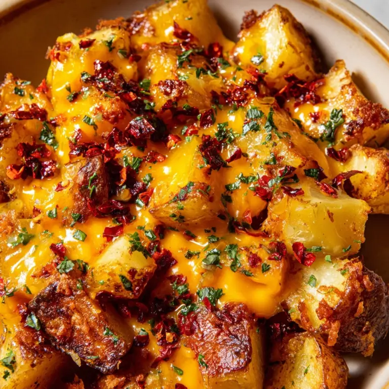 Cheesy Ranch Oven Roasted Potatoes Recipe