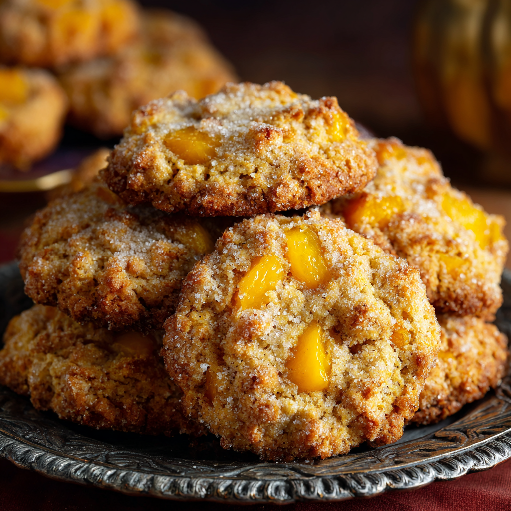 Peach Cobbler Cookies Recipe - Recipe Image
