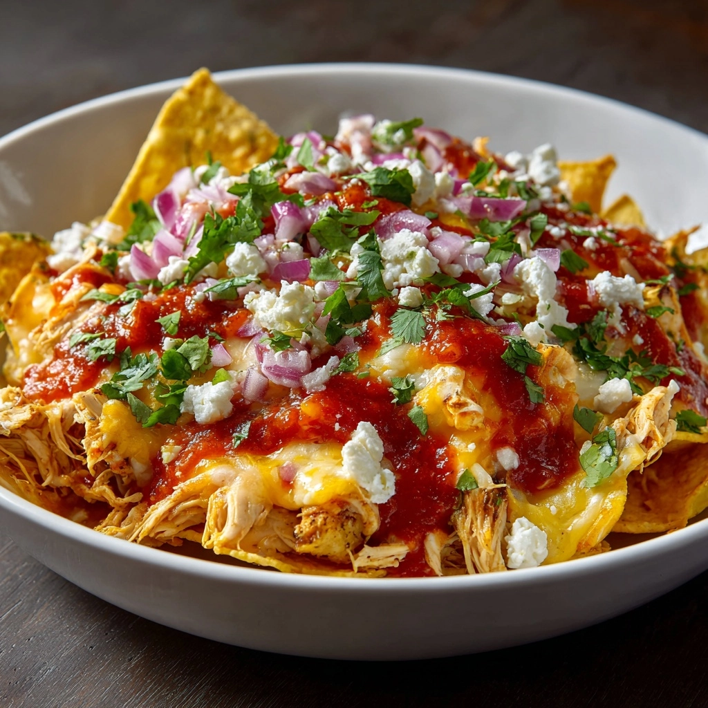 Pulled Chicken Chilaquiles Recipe