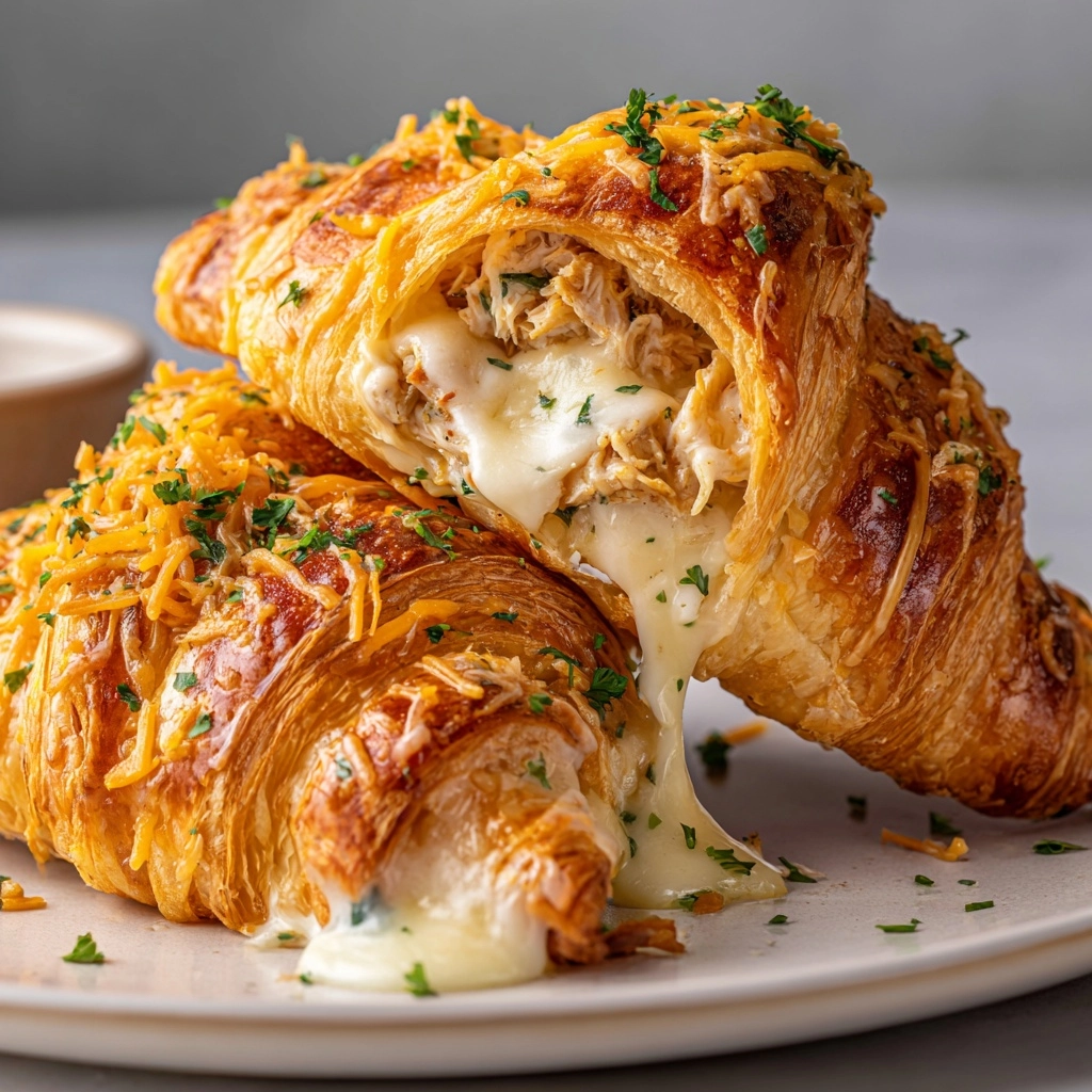 Cheesy Chicken Crescent Rolls Recipe - Recipe Image
