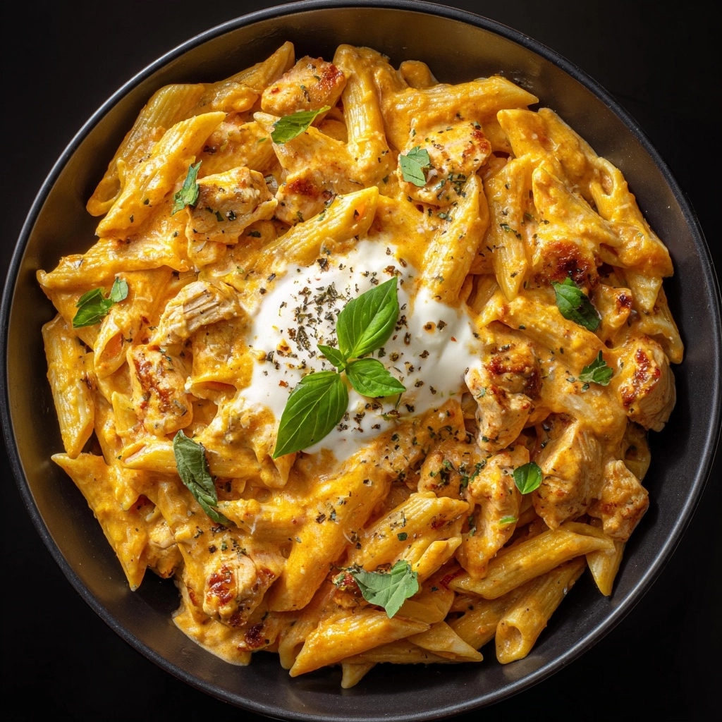 Cheesy Chicken Pasta Recipe - Recipe Image
