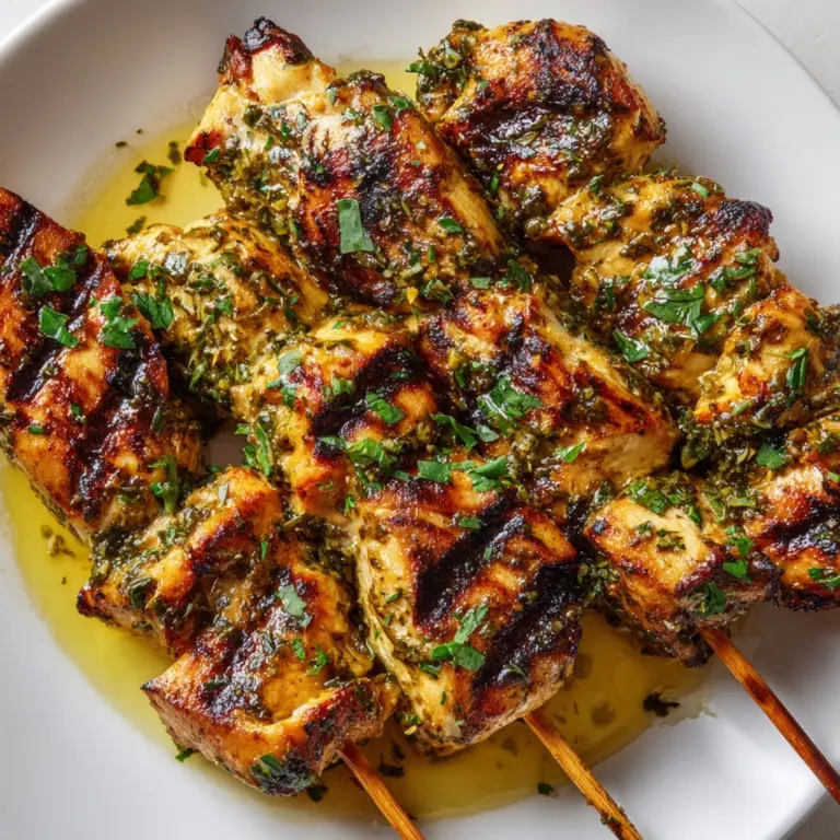 Garlic Parmesan Grilled Chicken Recipe