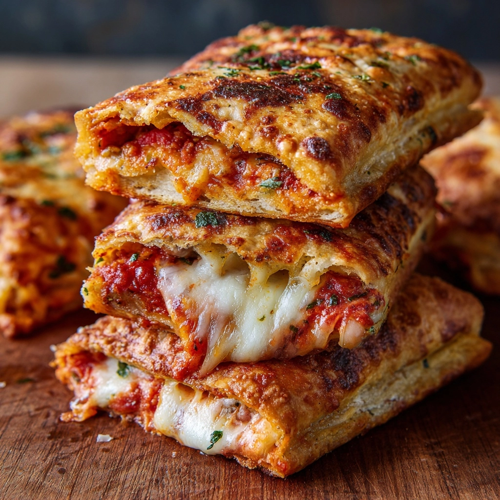 Homemade Pizza Pockets Recipe - Recipe Image