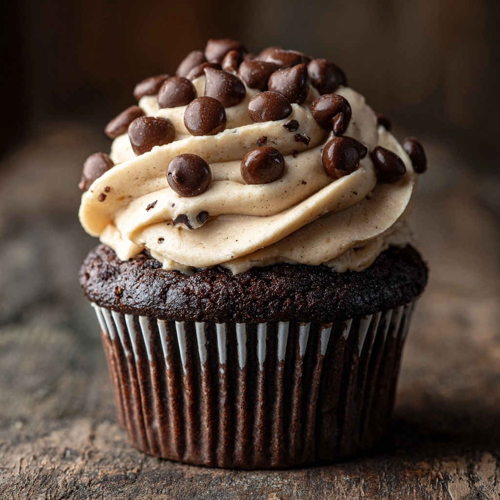 Brownie Stuffed Cookie Dough Cupcakes Recipe