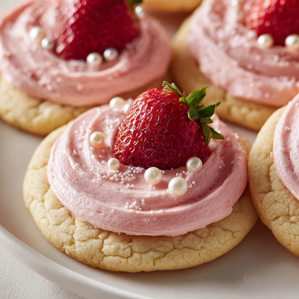 Strawberry Sugar Cookies Recipe