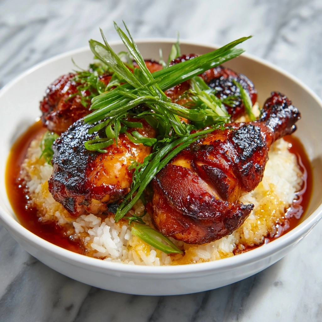 Gochujang-Braised Chicken and Crispy Rice Recipe - Recipe Image