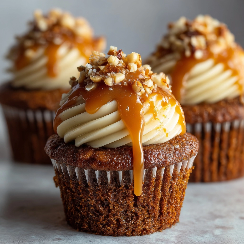 Salted Caramel Chocolate Cupcakes Recipe - Recipe Image
