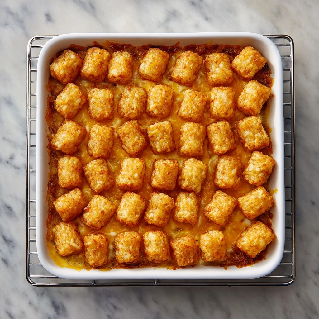 Tater Tot Casserole Recipe - Recipe Image