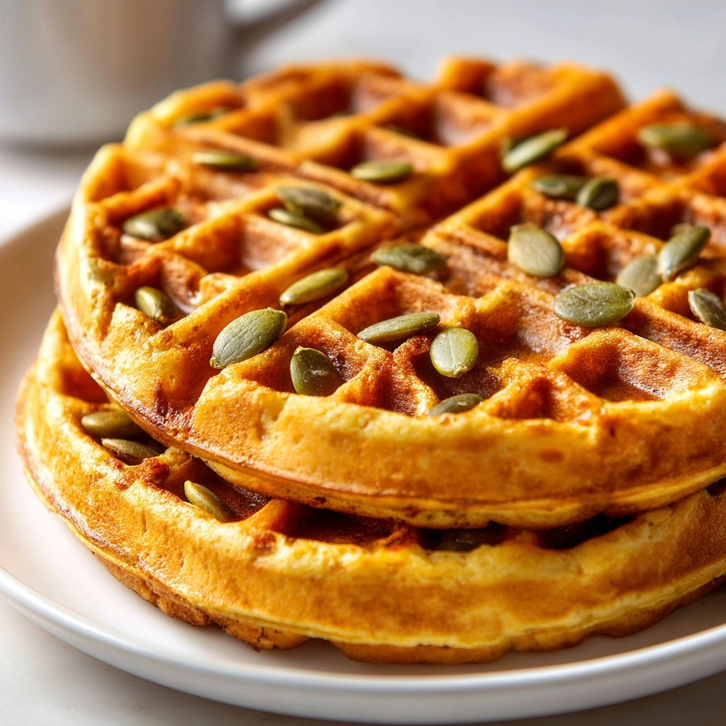 Pumpkin Waffles Recipe