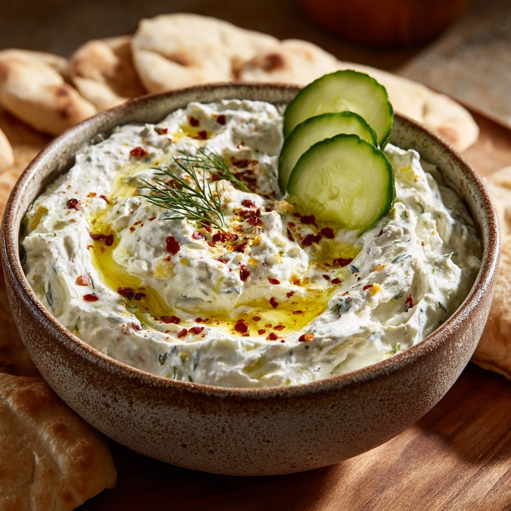 Tzatziki Sauce Dip Recipe - Recipe Image