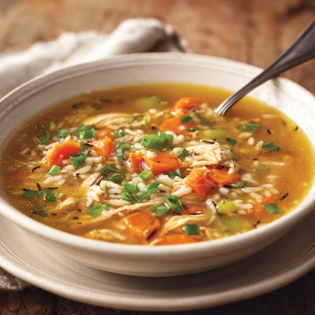 Chicken & Wild Rice Soup Recipe - Recipe Image