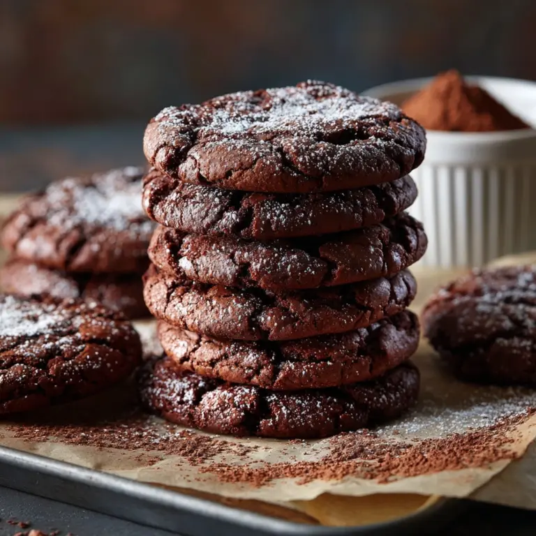 Dutch Cocoa Cookies Recipe