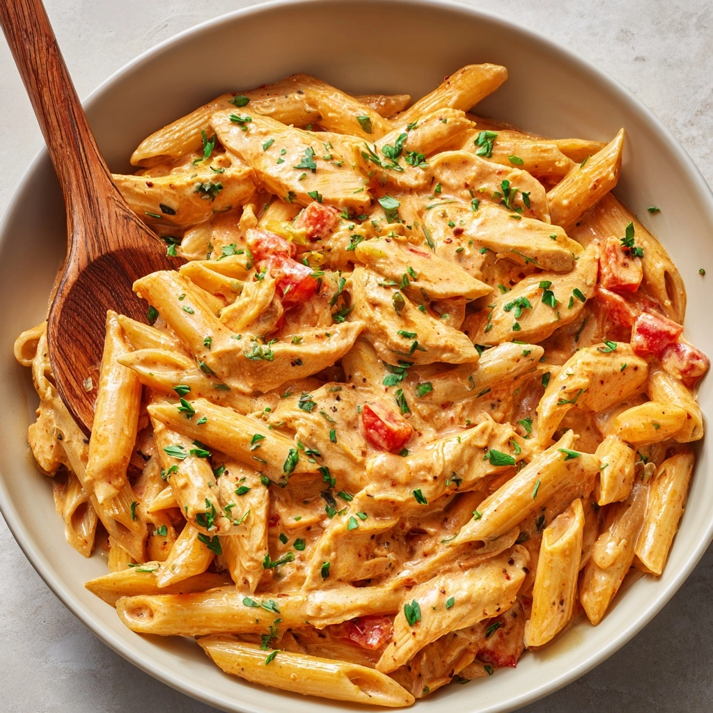 Cashew Cream Cajun Chicken Pasta Recipe - Recipe Image