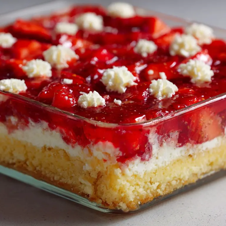 Strawberry Cheesecake Dump Cake Recipe