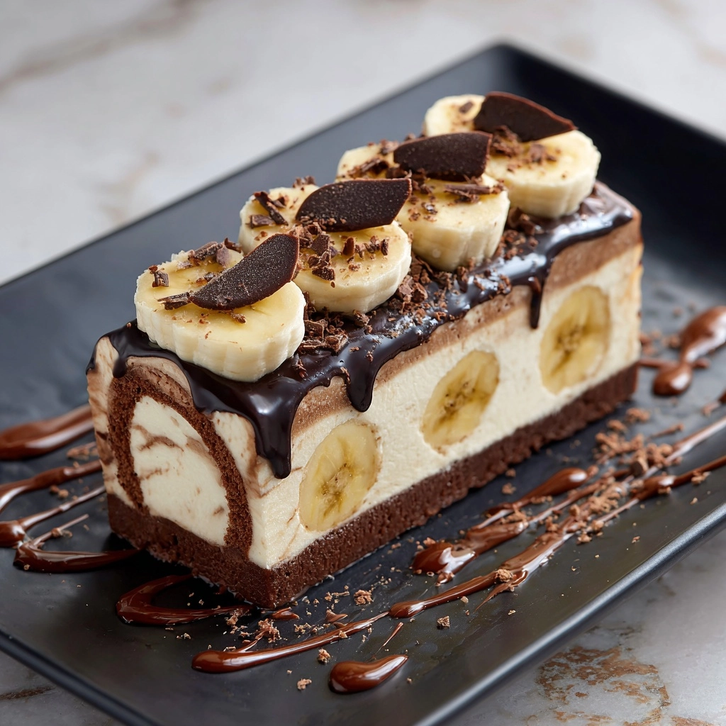 Banana Chocolate Dream Roll Recipe - Recipe Image