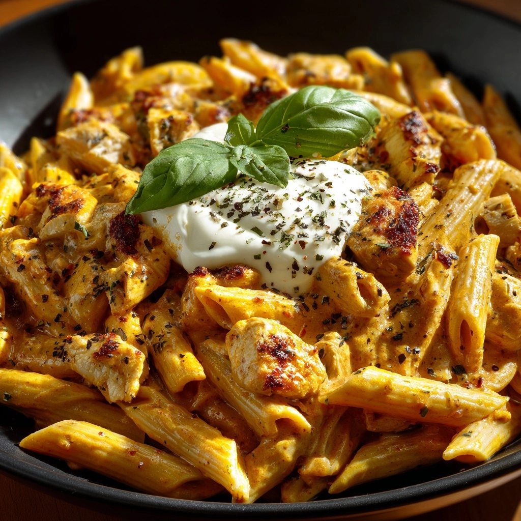 Cheesy Chicken Pasta Recipe - Recipe Image