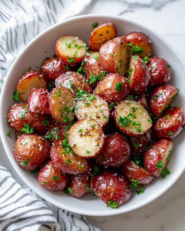 Slow Cooker Baby Potatoes with Herbs and Parmesan Recipe
