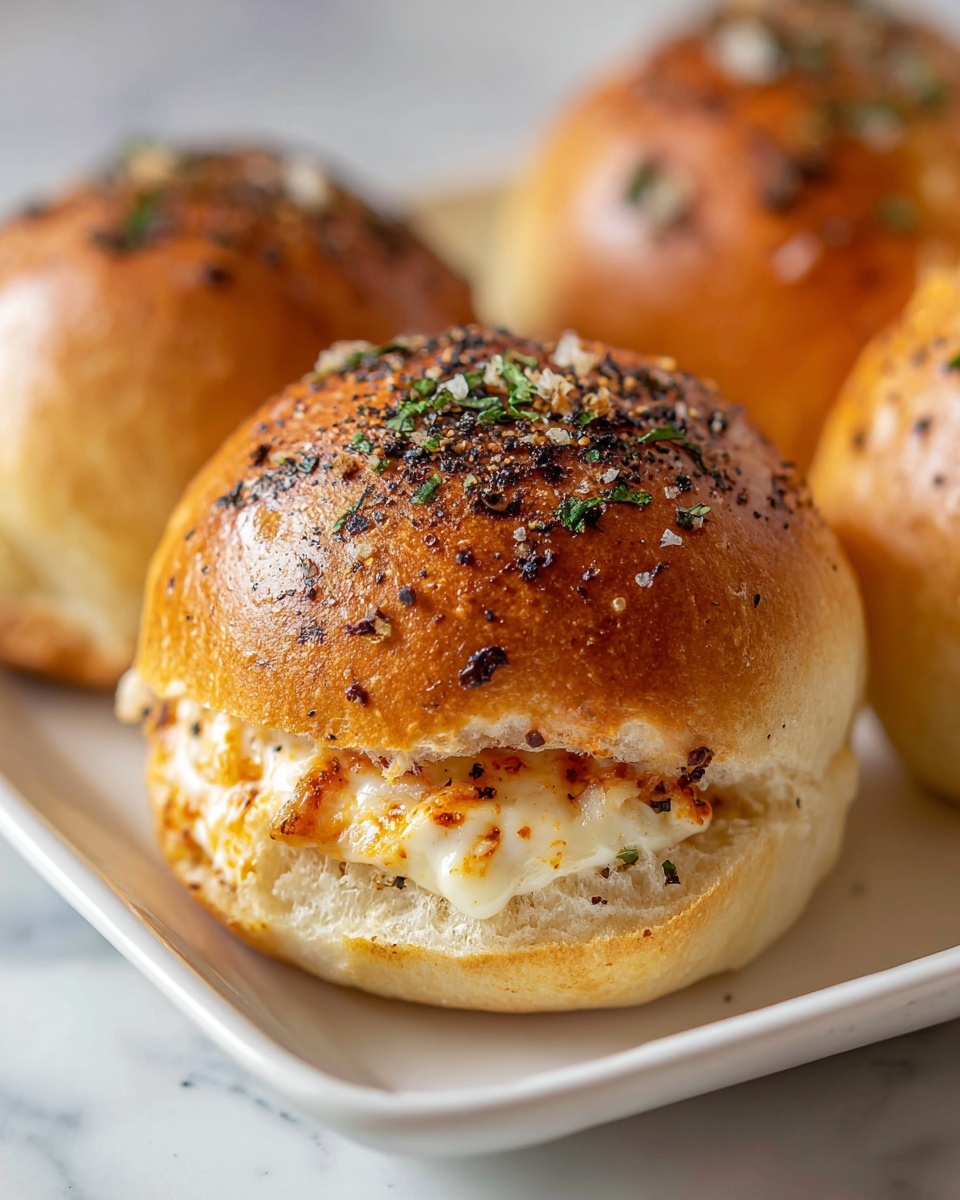 Buffalo Chicken Sliders Recipe - Recipe Image