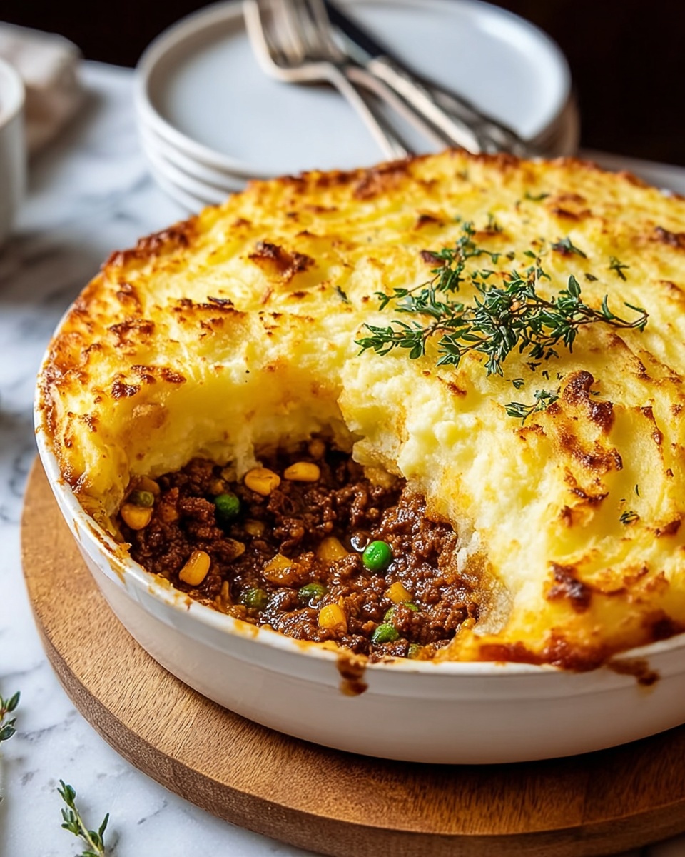 Vegetarian Shepherd’s Pie with Creamy Mashed Potatoes Recipe - Recipe Image