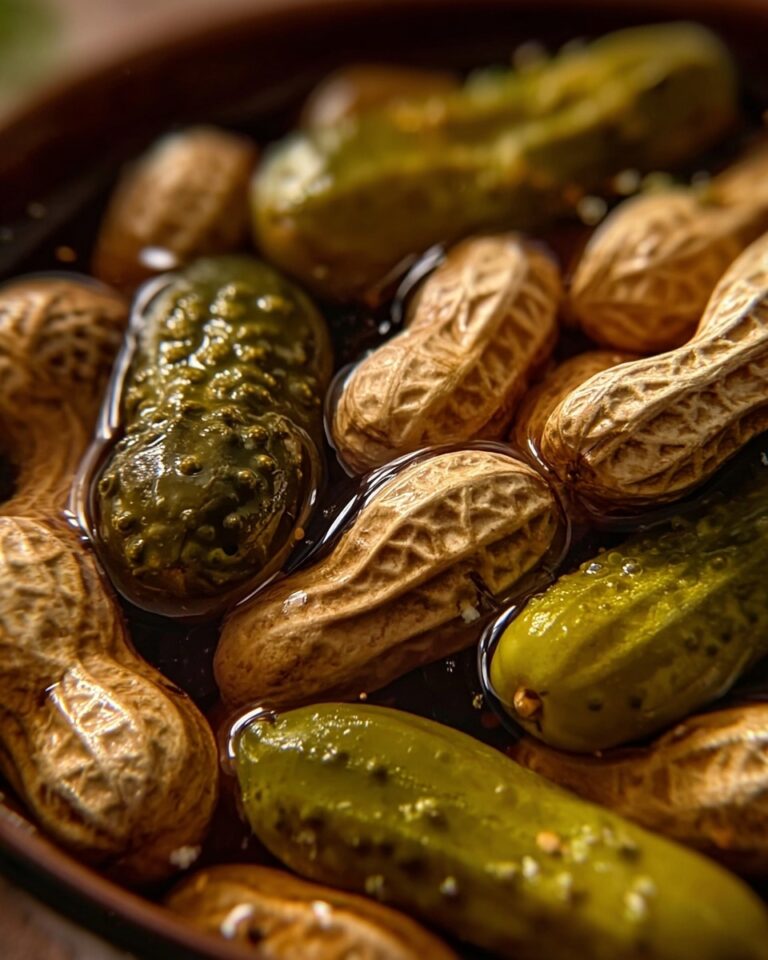 Dill Pickle Boiled Peanuts Recipe