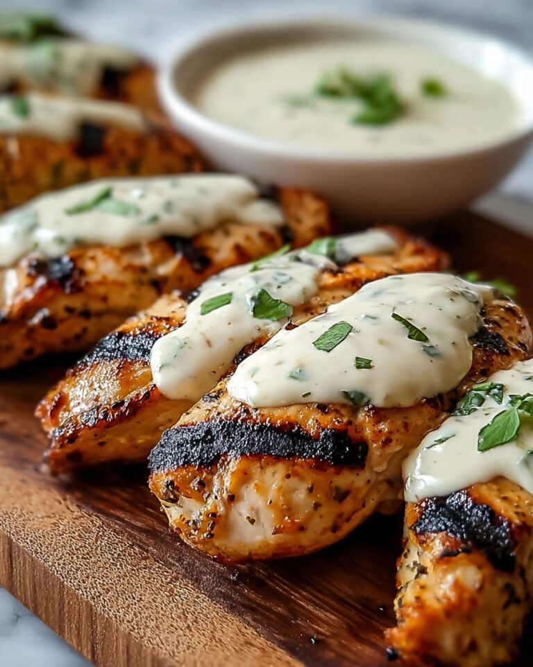Cajun Grilled Chicken with Alabama White Sauce Recipe