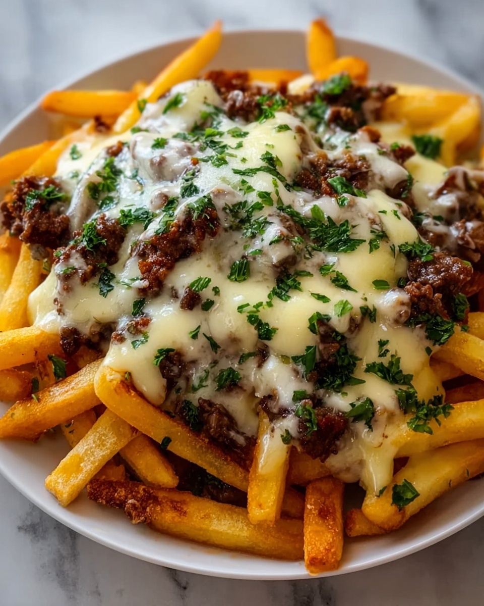 Cheesy Steak Fries Recipe - Recipe Image