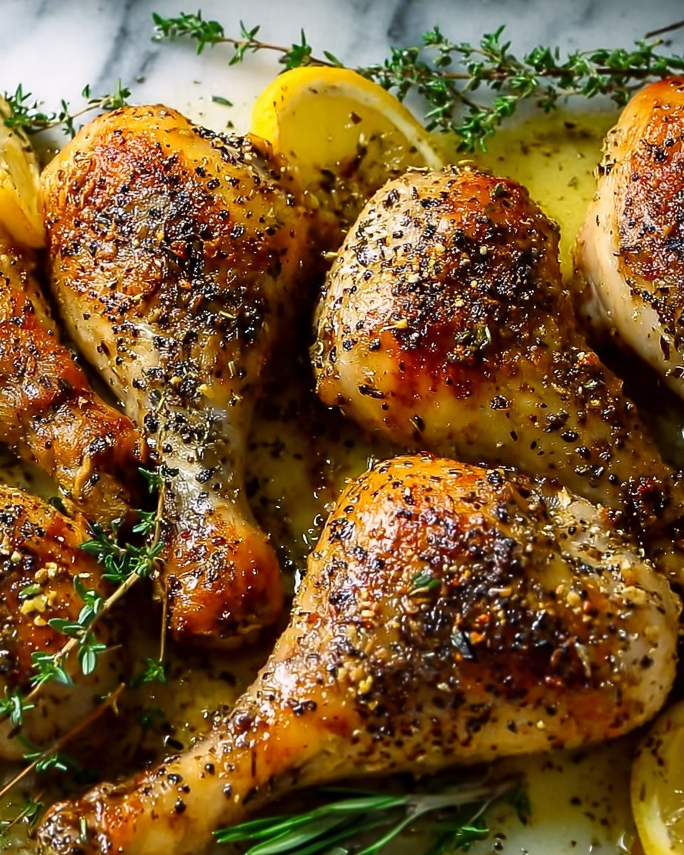 Lemon Pepper Chicken Legs and Thighs Recipe - Recipe Image