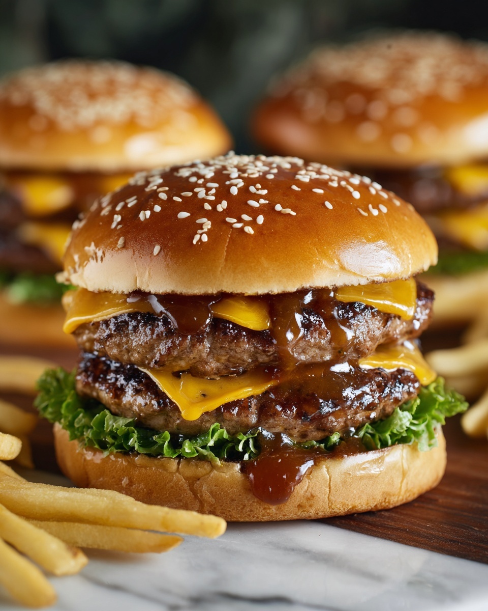 Teriyaki Parmesan Burgers Recipe - Recipe Image