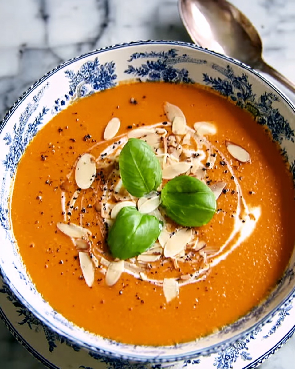 Roasted Tomato Basil Soup Recipe - Recipe Image