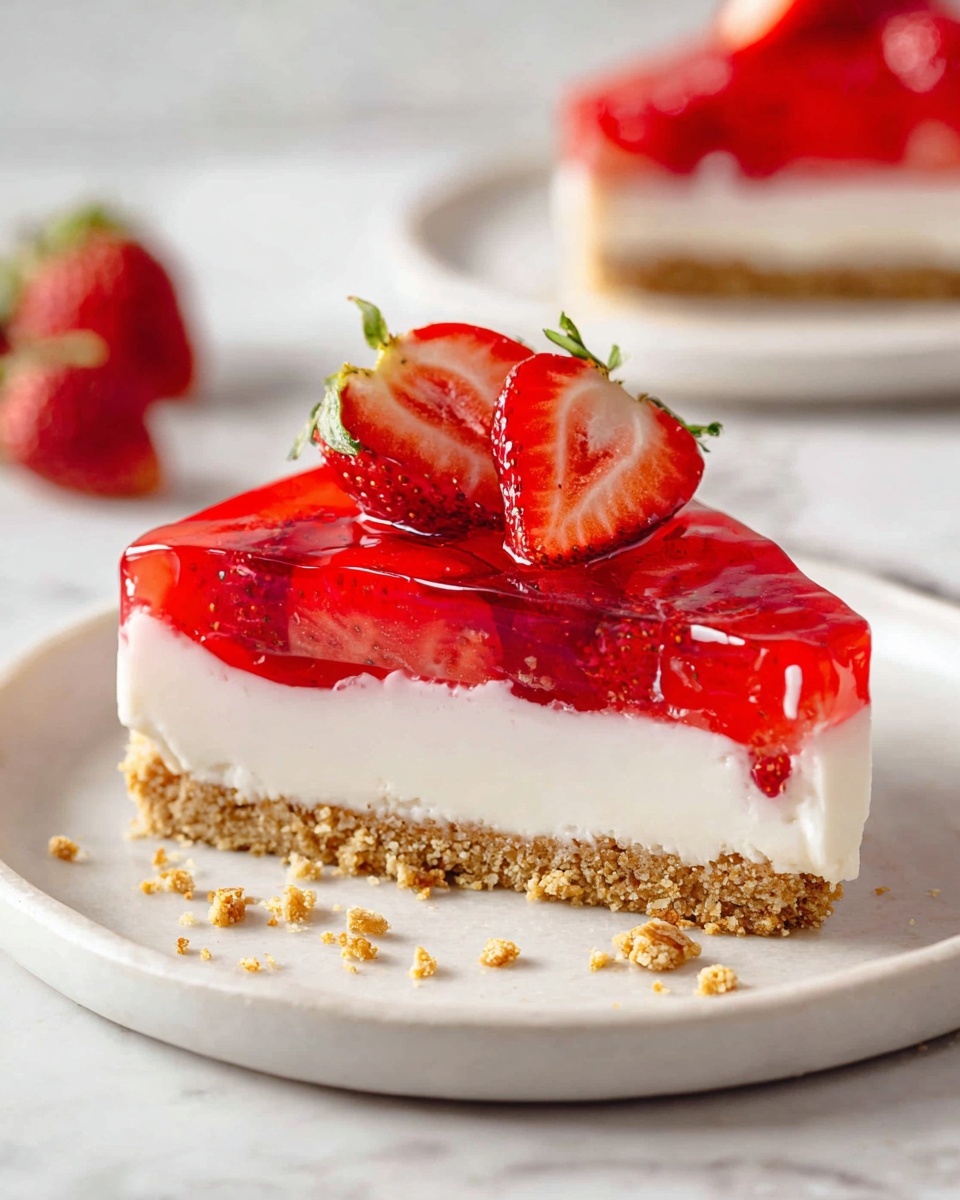 Strawberry Pretzel Salad Recipe - Recipe Image
