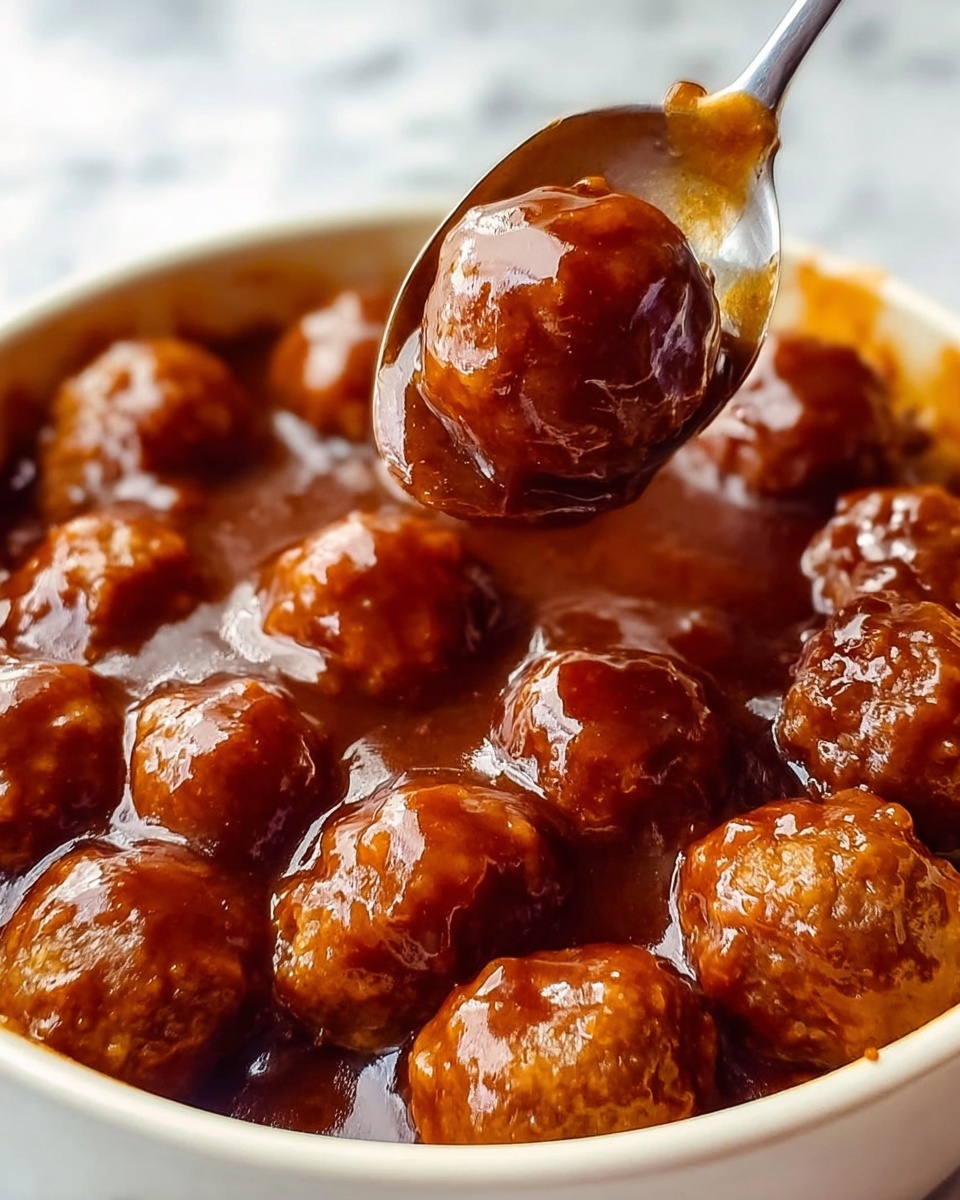 Honey Garlic Meatballs Recipe - Recipe Image