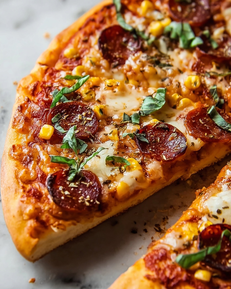 Hot Honey Garlic Flatbread Pizzas Recipe - Recipe Image