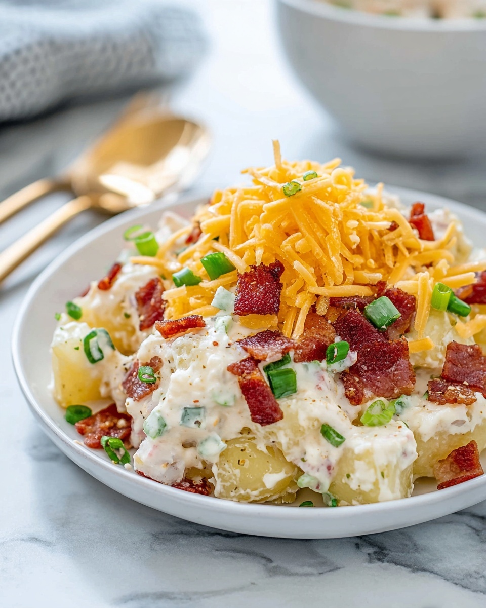 Loaded Baked Potato Salad Recipe - Recipe Image