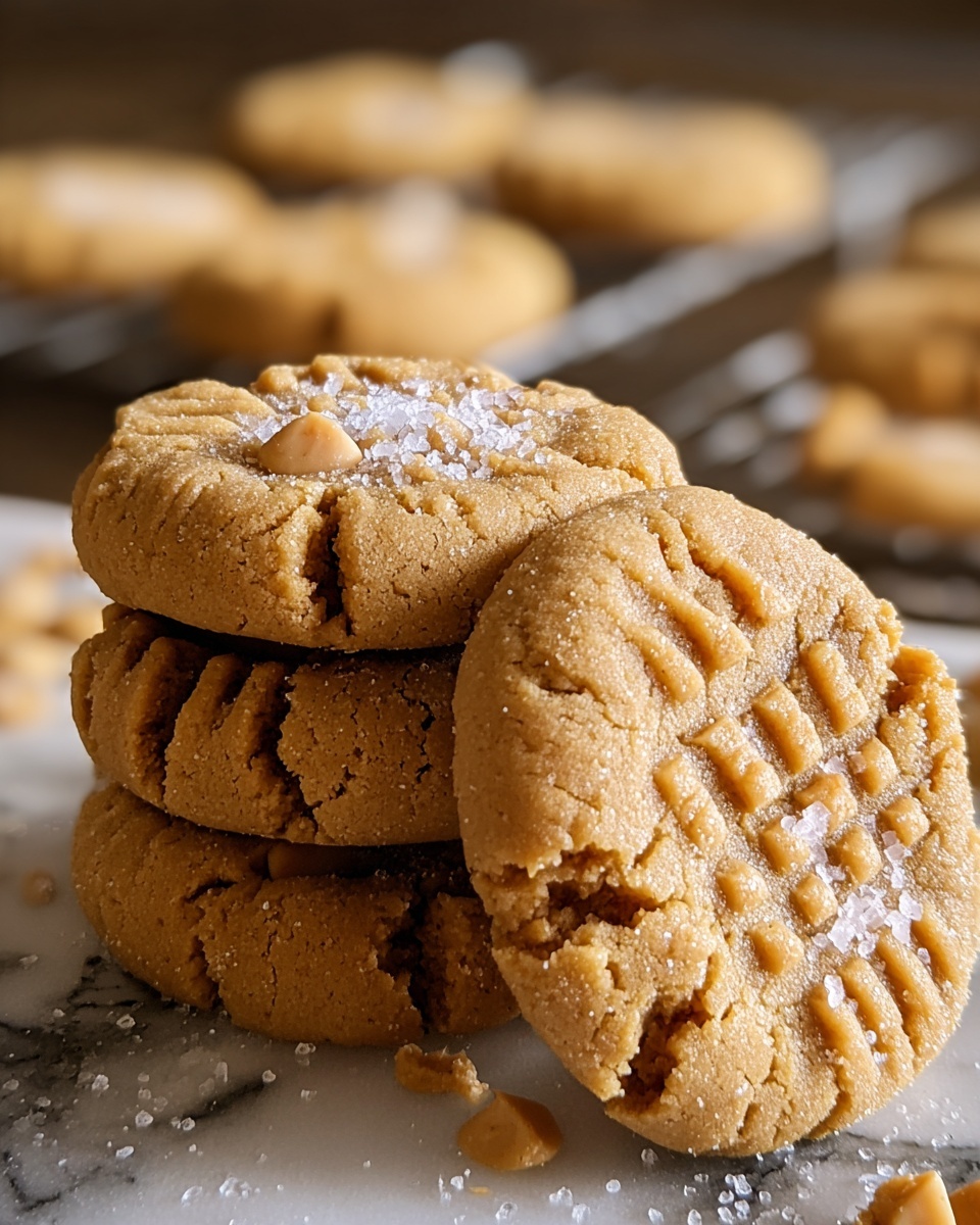 Gourmet Thick Peanut Butter Cookies Recipe - Recipe Image