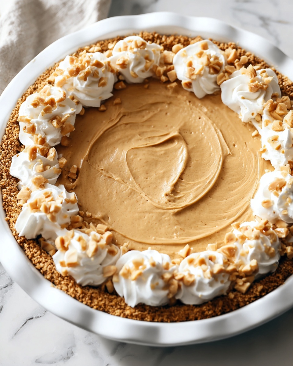 The Best Easy Peanut Butter Pie Recipe - Recipe Image