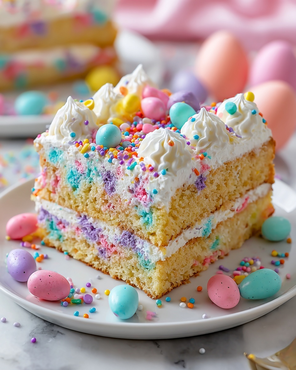 Easter Poke Cake Recipe - Recipe Image