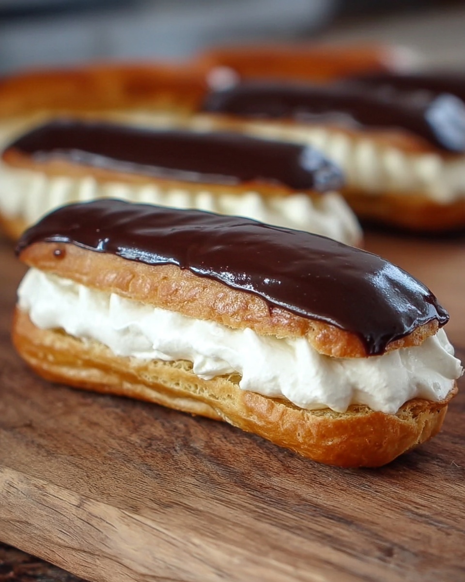 Homemade Éclairs Recipe - Recipe Image