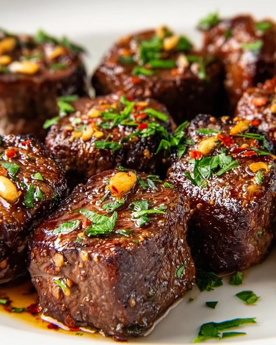 Garlic Steak Bites Recipe - Recipe Image