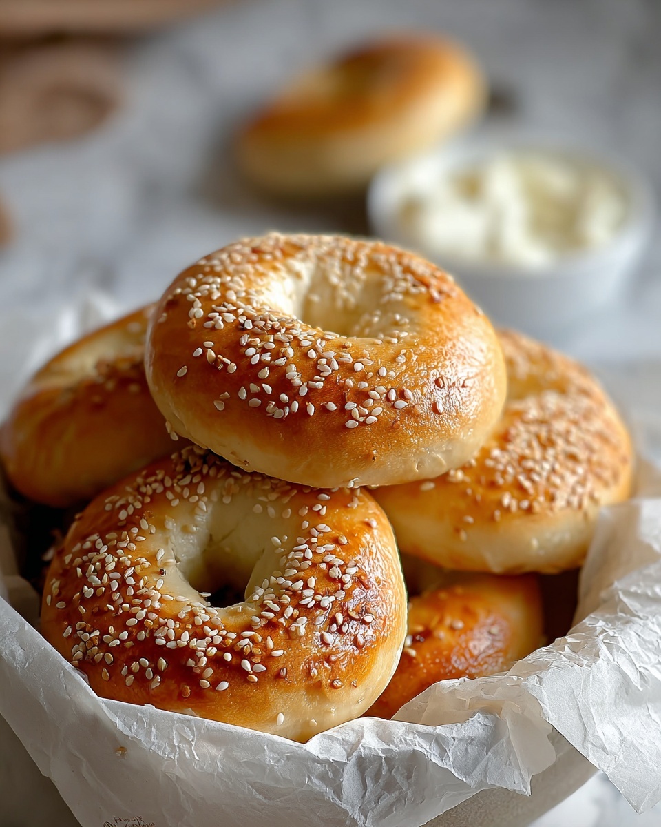 New York-Style Sourdough Discard Bagels Recipe - Recipe Image
