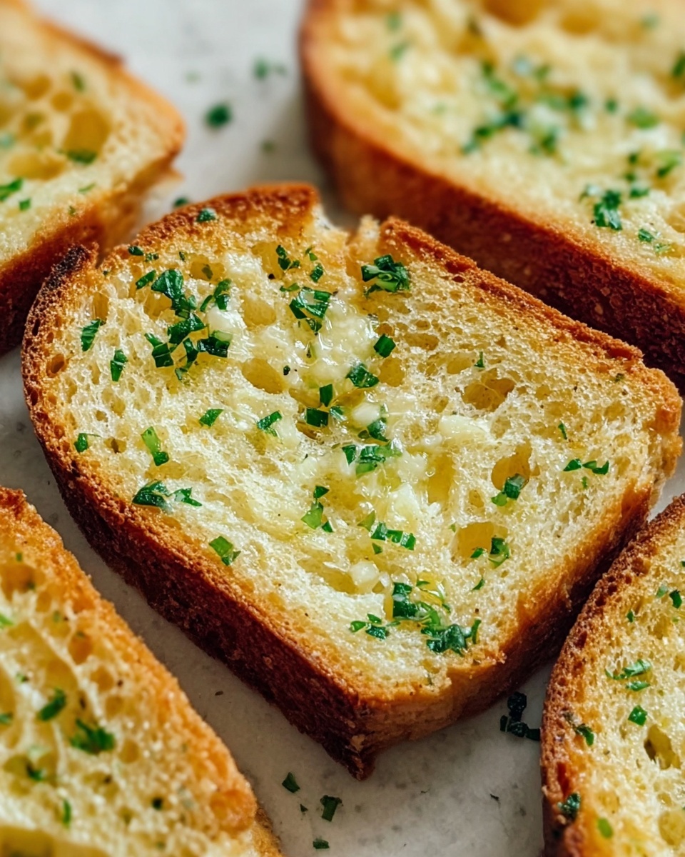 Garlic Parmesan Bread Recipe - Recipe Image