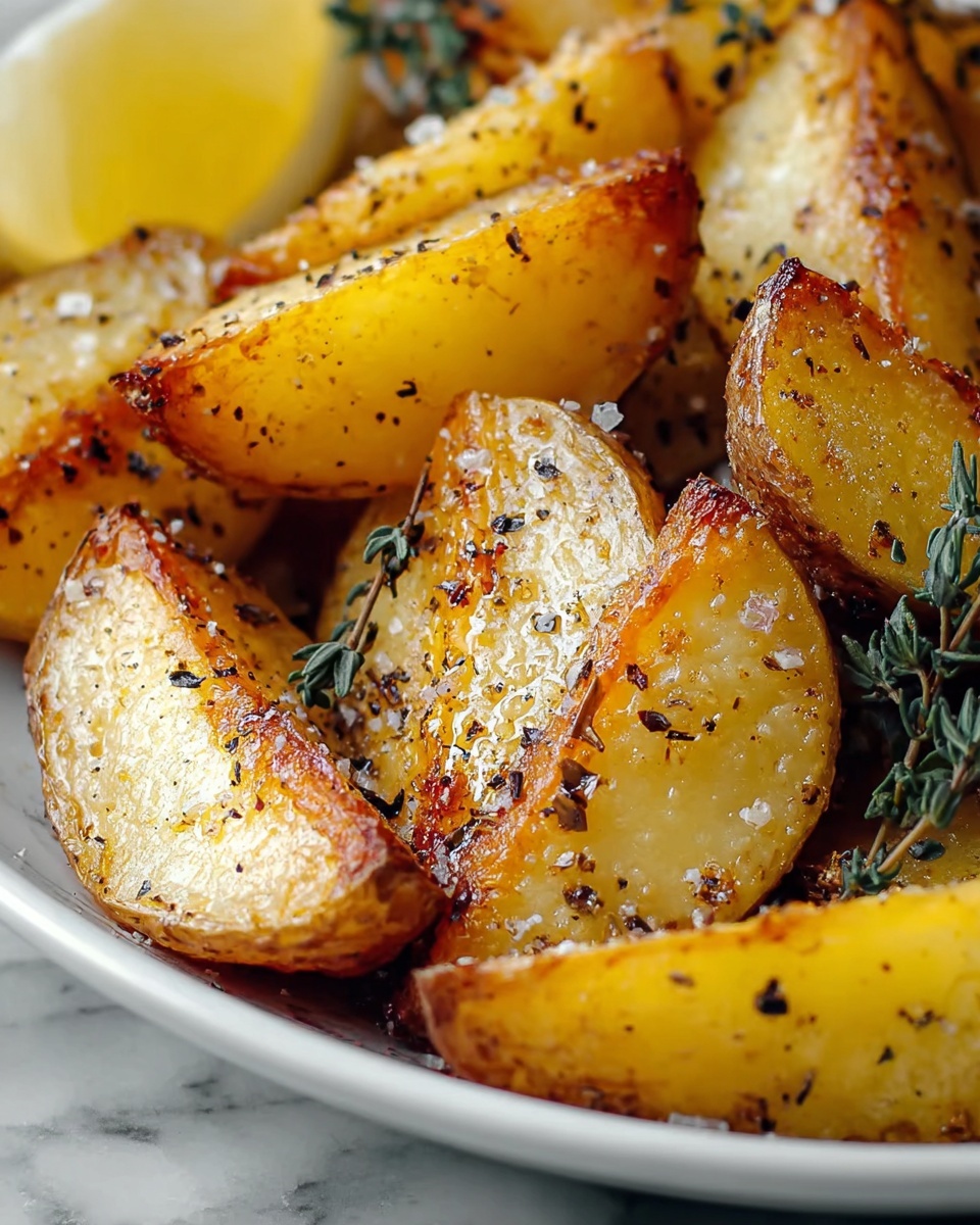 Greek Lemon Potatoes Recipe - Recipe Image