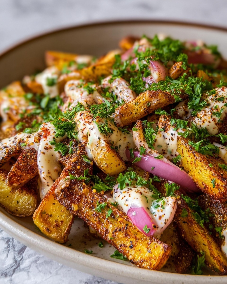Za’atar Fries with Tahini Sauce Recipe - Recipe Image