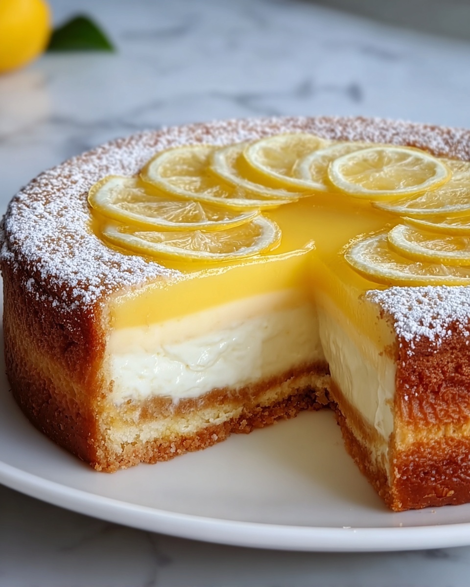 Torta della Nonna – Creamy Lemon Custard Cake Recipe - Recipe Image