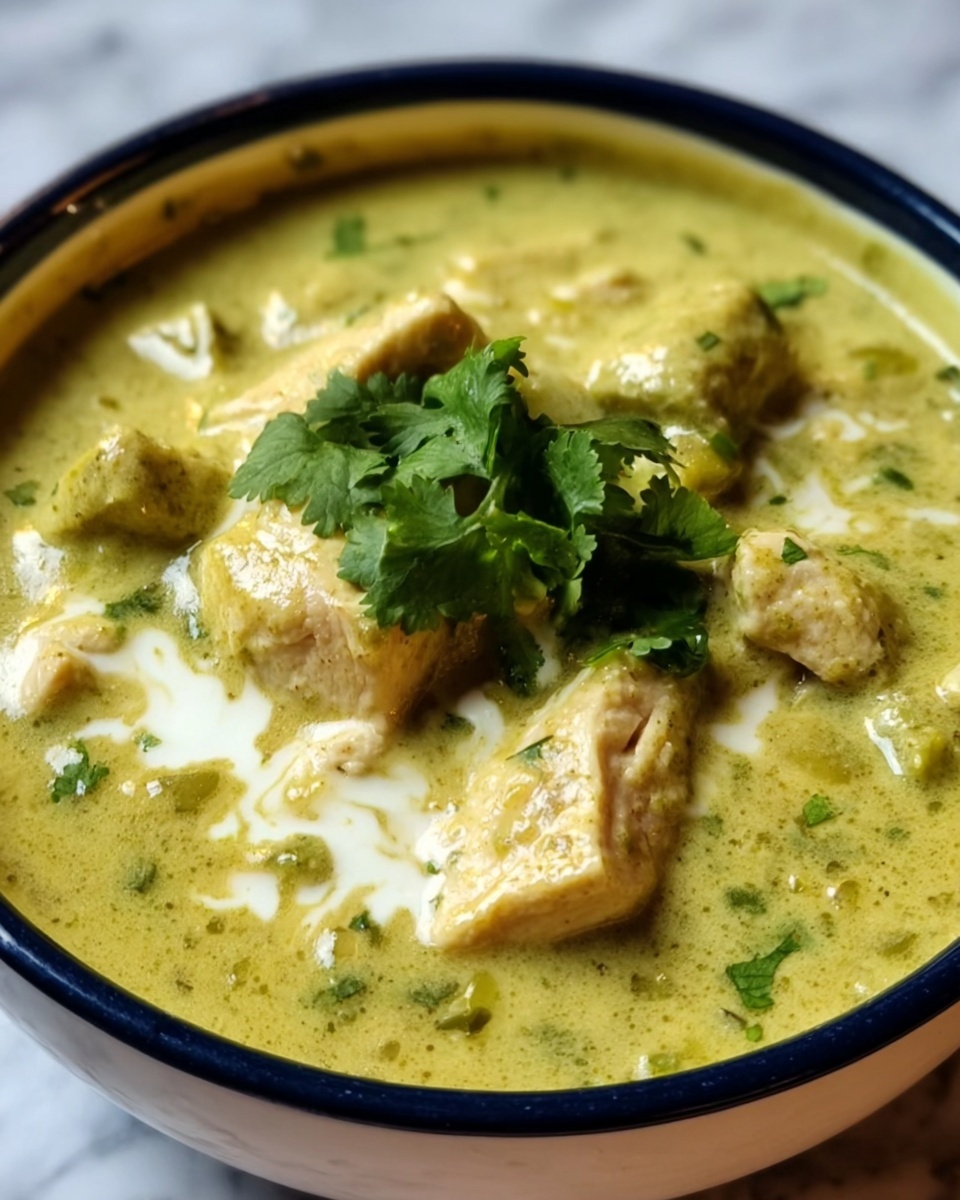 Crock Pot Green Enchilada Chicken Soup Recipe - Recipe Image