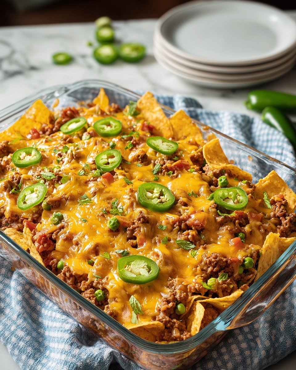 Walking Taco Casserole Recipe - Recipe Image