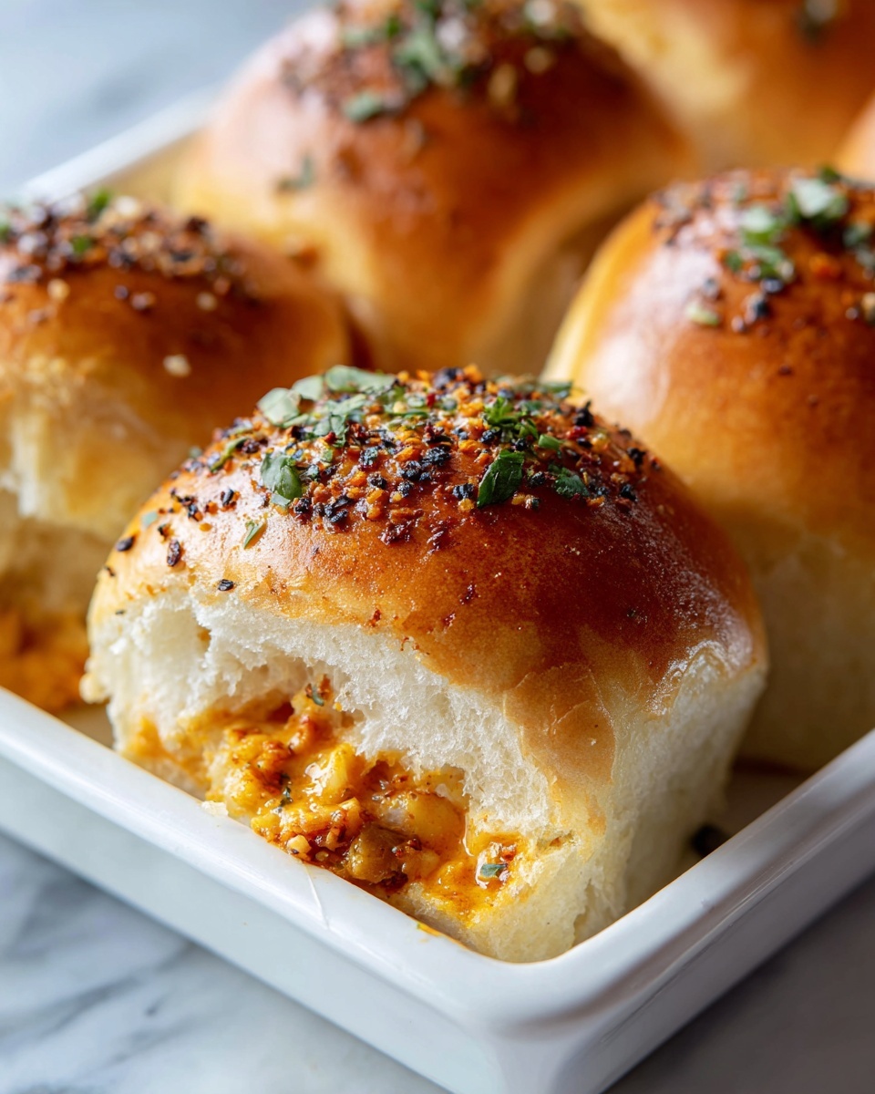 Buffalo Chicken Sliders Recipe - Recipe Image