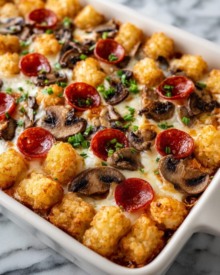 Pizza Tot Casserole Recipe