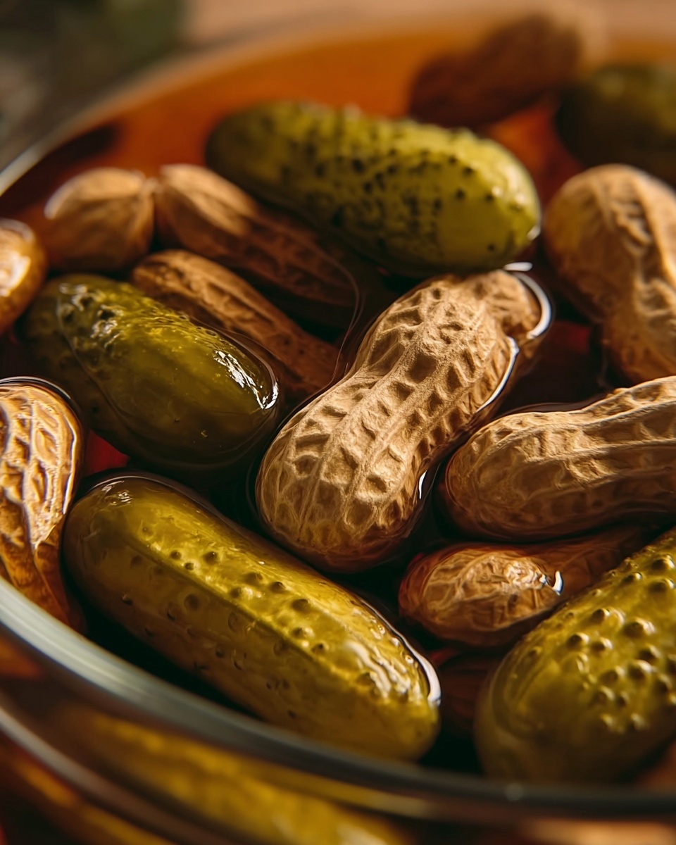 Dill Pickle Boiled Peanuts Recipe - Recipe Image